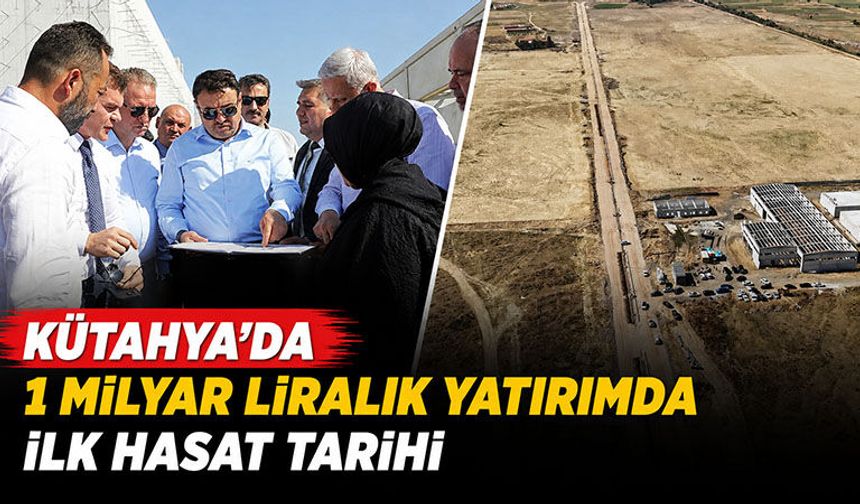 Kütahya Valisi Işın, Simav’da ilk hasat tarihini açıkladı