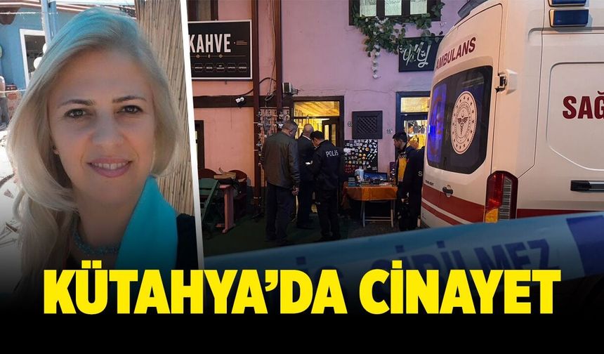 Kütahya’da hediyelik eşya dükkanında cinayet