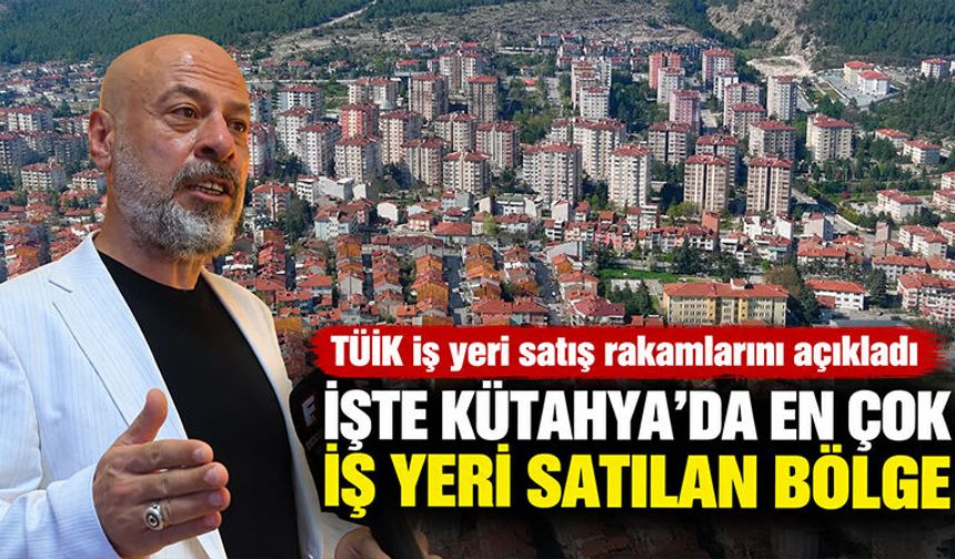Kütahya’da iş yeri satış rakamları belli oldu