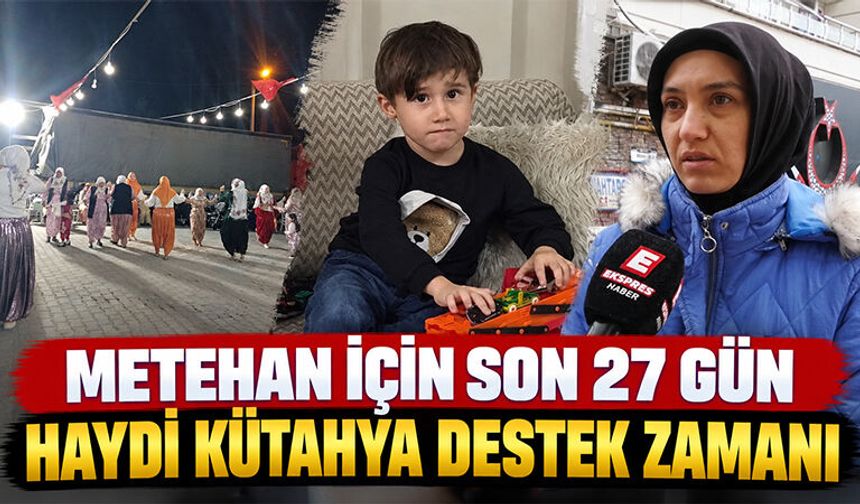 Kütahya’da kadınlar Metehan’a destek matinesine davetli
