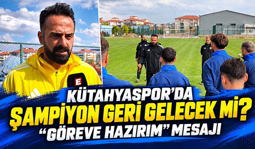 Kütahyaspor'da İlker Avcıbay dönemi yeniden başlayacak mı?