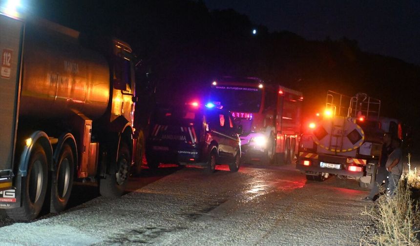 Manisa’da makilik alanda yangın: 30 dönüm zarar gördü