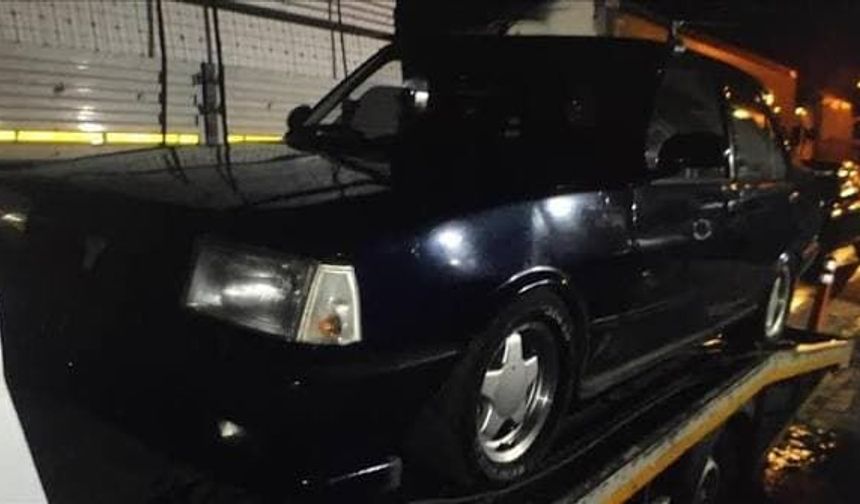 Uşak’ta drift yapan sürücülere 280 bin lira ceza