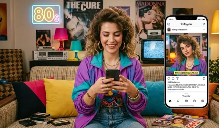Yapay zekayla 80’ler fotoğrafı nasıl yapılır?