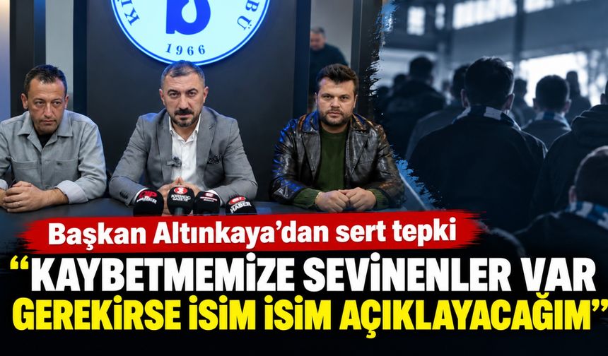 Başkan Altınkaya’dan “Kütahyaspor’un içindeki İrlandalılar” tepkisi