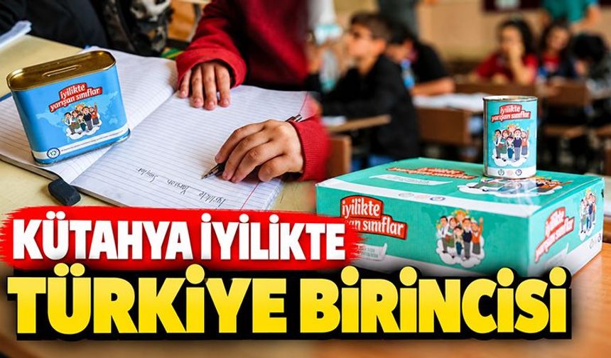 Kütahya, iyilikte yine adından söz ettirdi