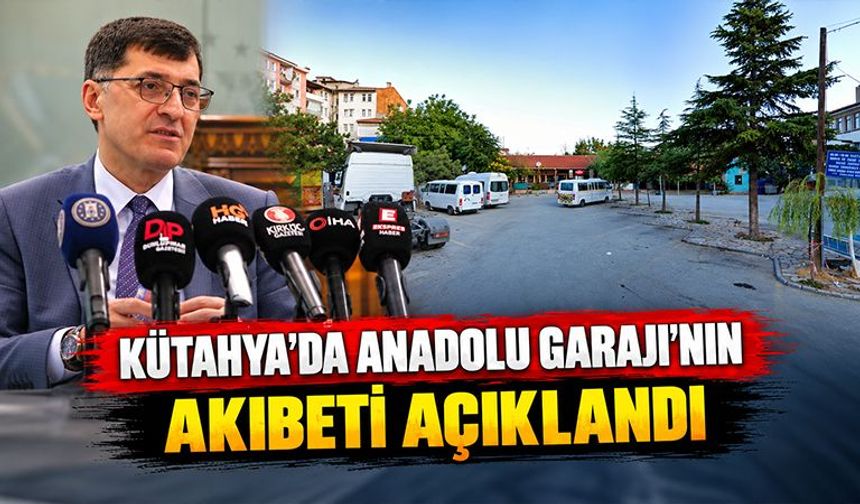 Kütahya’da Anadolu Garajı ile ilgili yeni gelişme
