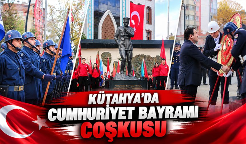 Kütahya’da Cumhuriyet Bayramı kutlamaları başladı