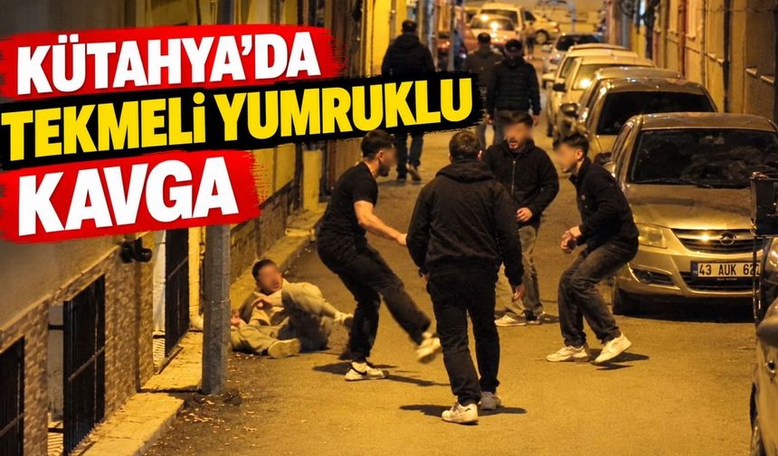 Kütahya’da iki grup arasında kavga
