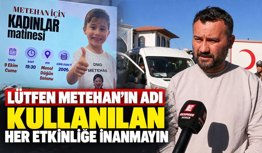 Kütahya’da Metehan’a destek olmak isteyenler dikkat