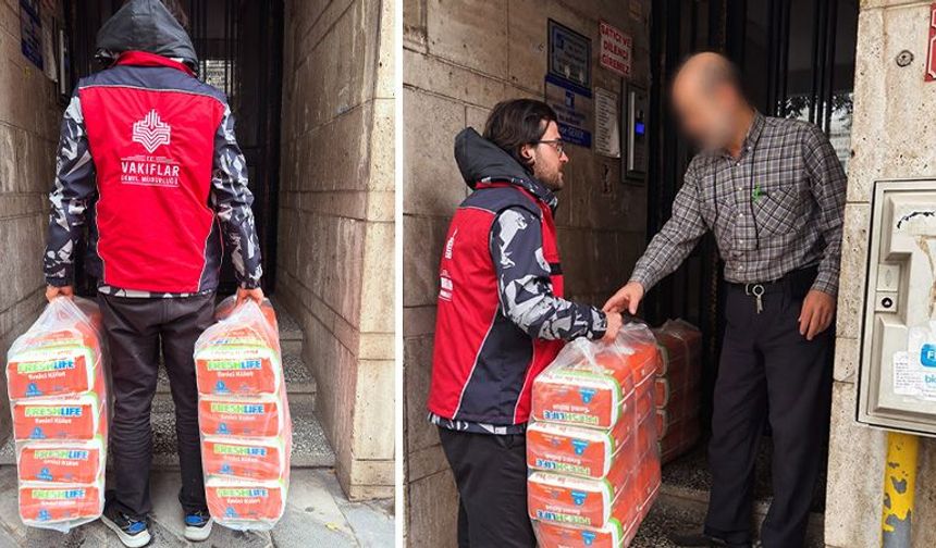 Kütahya'da Vakıflar Bölge Müdürlüğü’nden hastaya destek