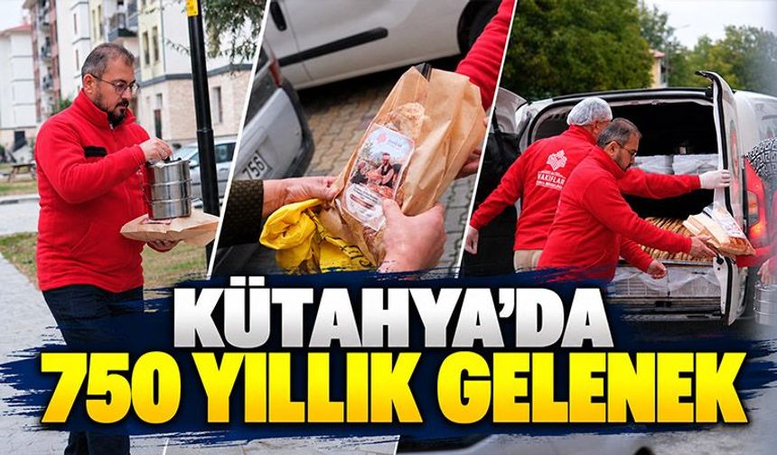 Kütahya’da yüzyıllardır devam eden iyilik hareketi