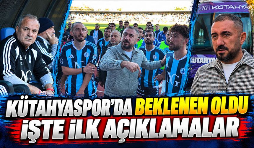 Kütahyaspor'da beklenen ayrılık açıklandı