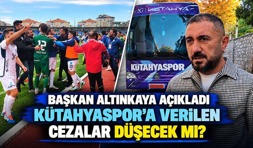 Kütahyaspor cezaya itiraz etti, sonuç değişecek mi?