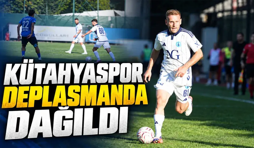 Kütahyaspor deplasmanda farklı kaybetti