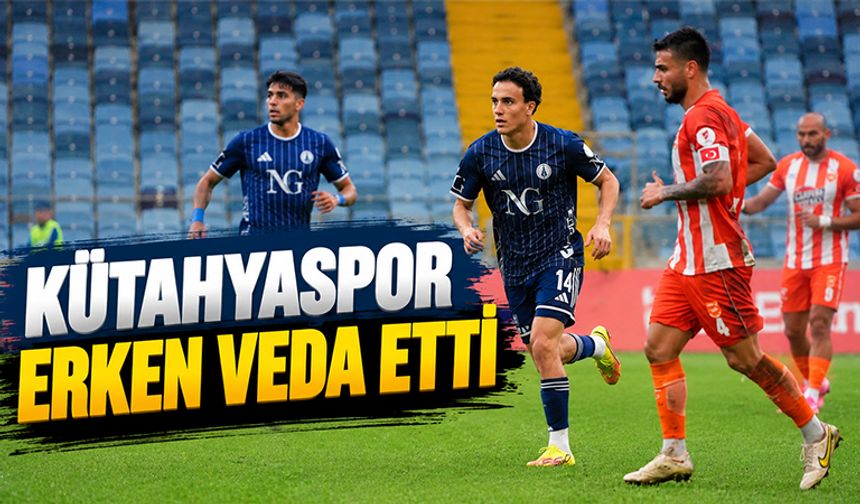 Kütahyaspor uzatmalarda veda etti