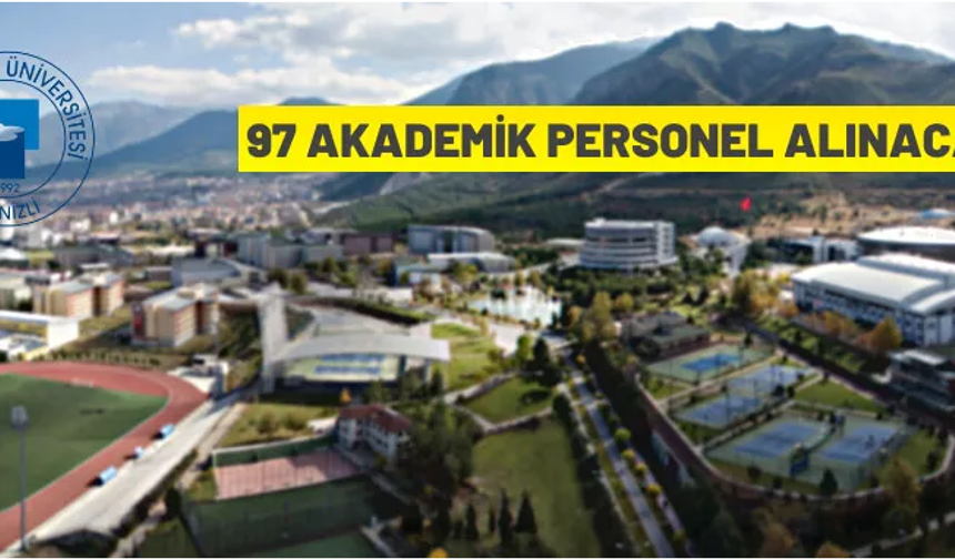 97 AKADEMİK PERSONEL ALINACAK