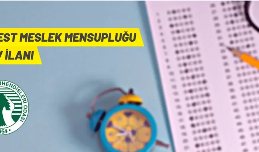 SERBEST MESLEK MENSUPLUĞU SINAV İLANI