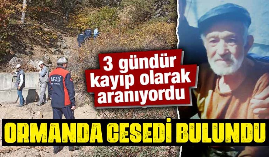 Kütahya'da kayıp olarak aranıyordu, ölü bulundu