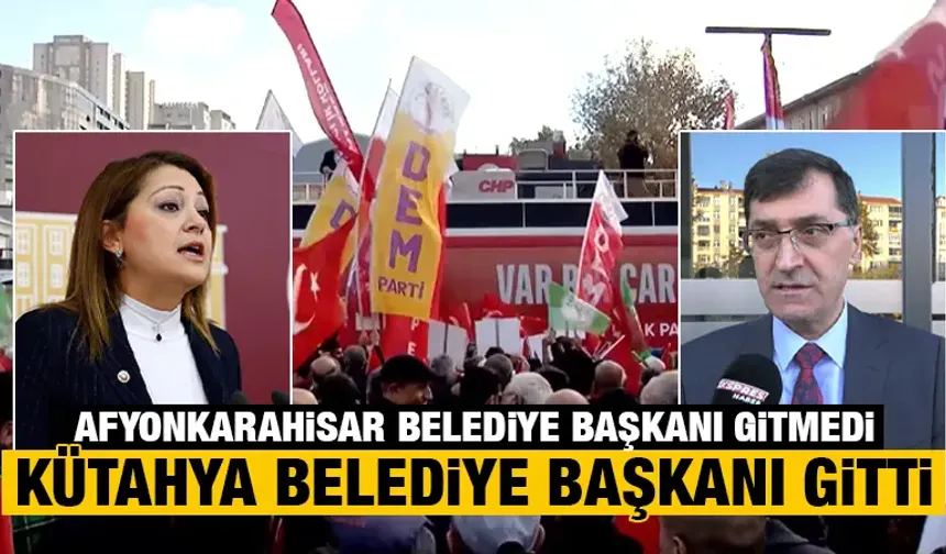 Kütahya Belediye Başkanı Eyüp Kahveci, Esenyurt mitingine katılmış