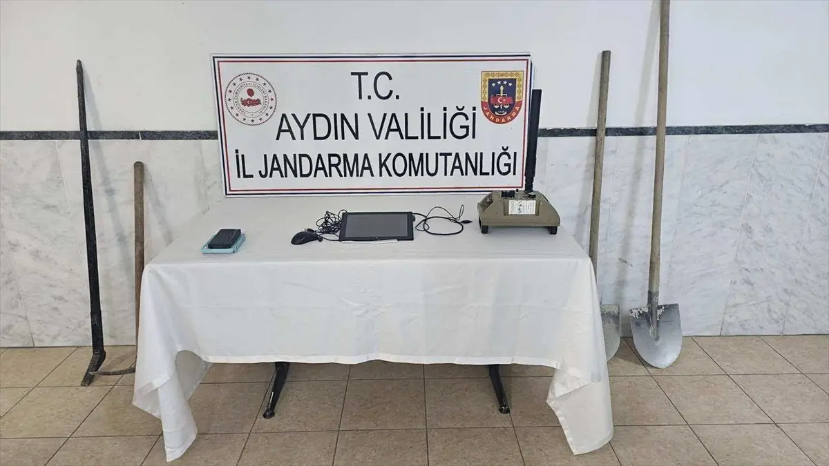 Aydında Kaçak Kazı Yapan Kişiler Yakalandı2