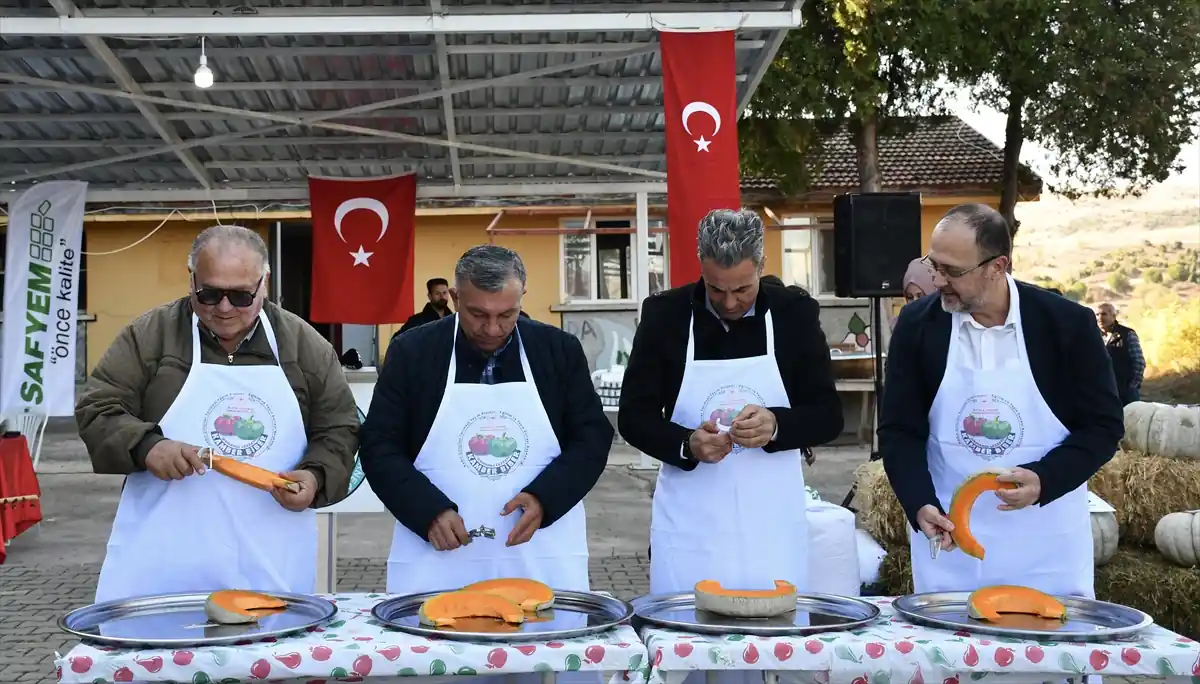 Bilecik'te 7. Kızıldamlar Kestane Kabağı Festivali Yapıldı (1)