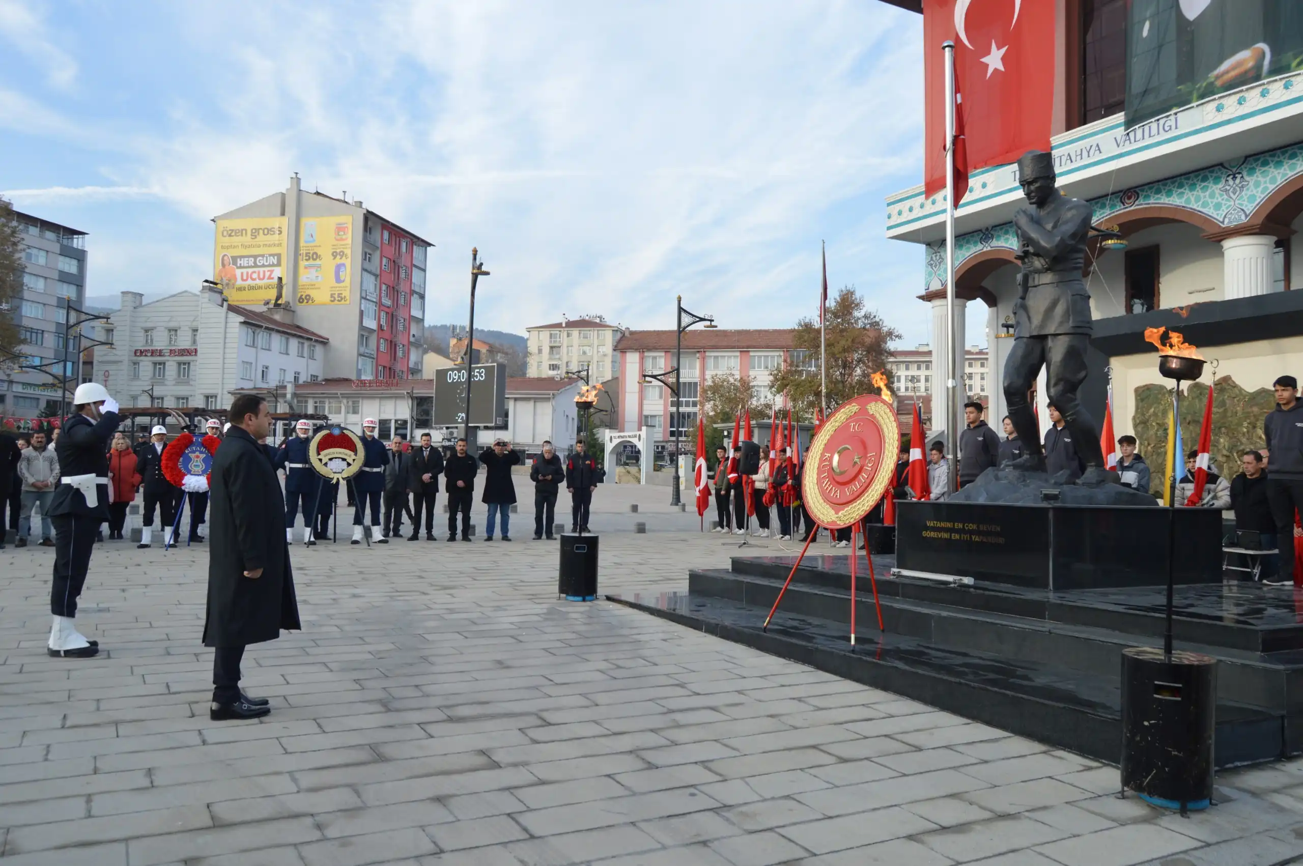 Büyük Önder Atatürk’ün Ebediyete Intikalinin 86. Yılı Kütahya’da Anıldı (1)