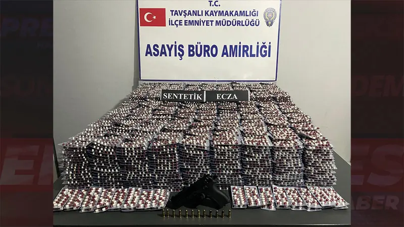 Kütahya Polisi Uşak'a Uyuşturucu Sevkiyatını Önledi (1)