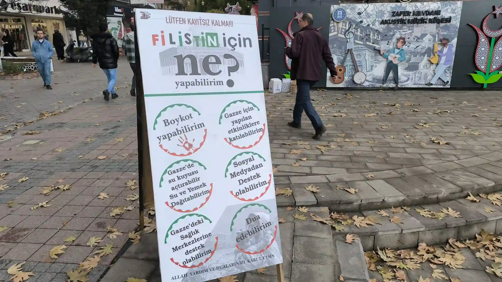 Kütahyada Filistine Farkındalık Çalışması