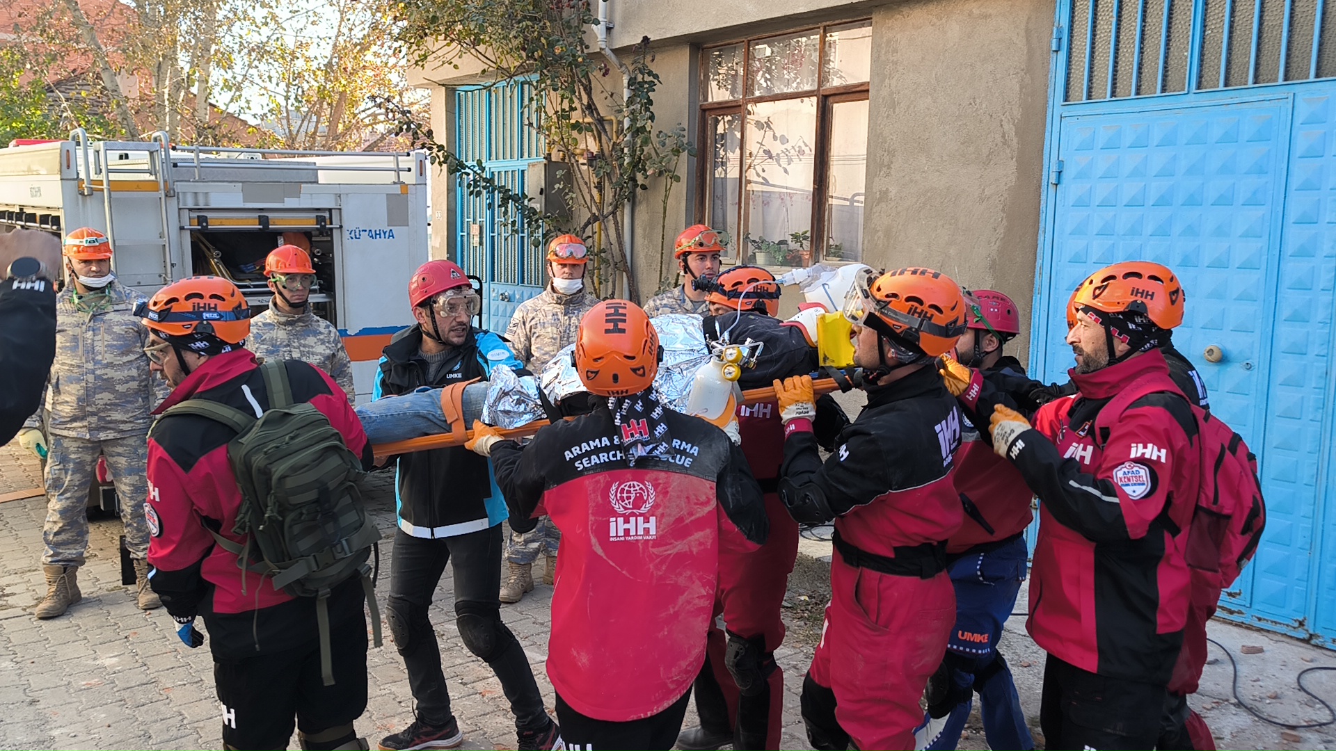 Kütahya’da Kurum Ve Kuruluşlar Deprem Tatbikatında (3)