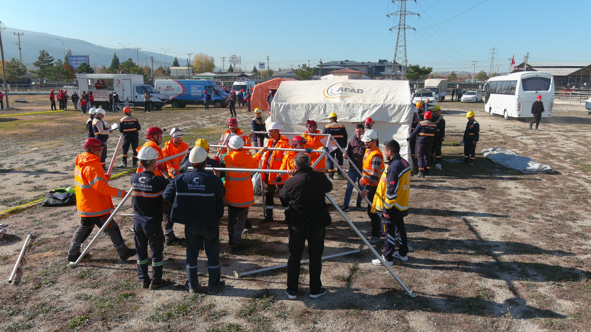 Kütahya’da Kurum Ve Kuruluşlar Deprem Tatbikatında (7)