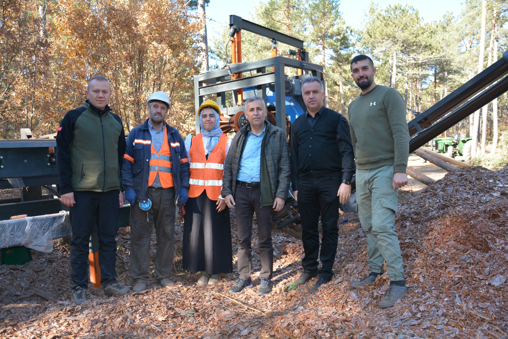 Kütahyada Orman Çalışmalarına Kadın Eli Değdi3