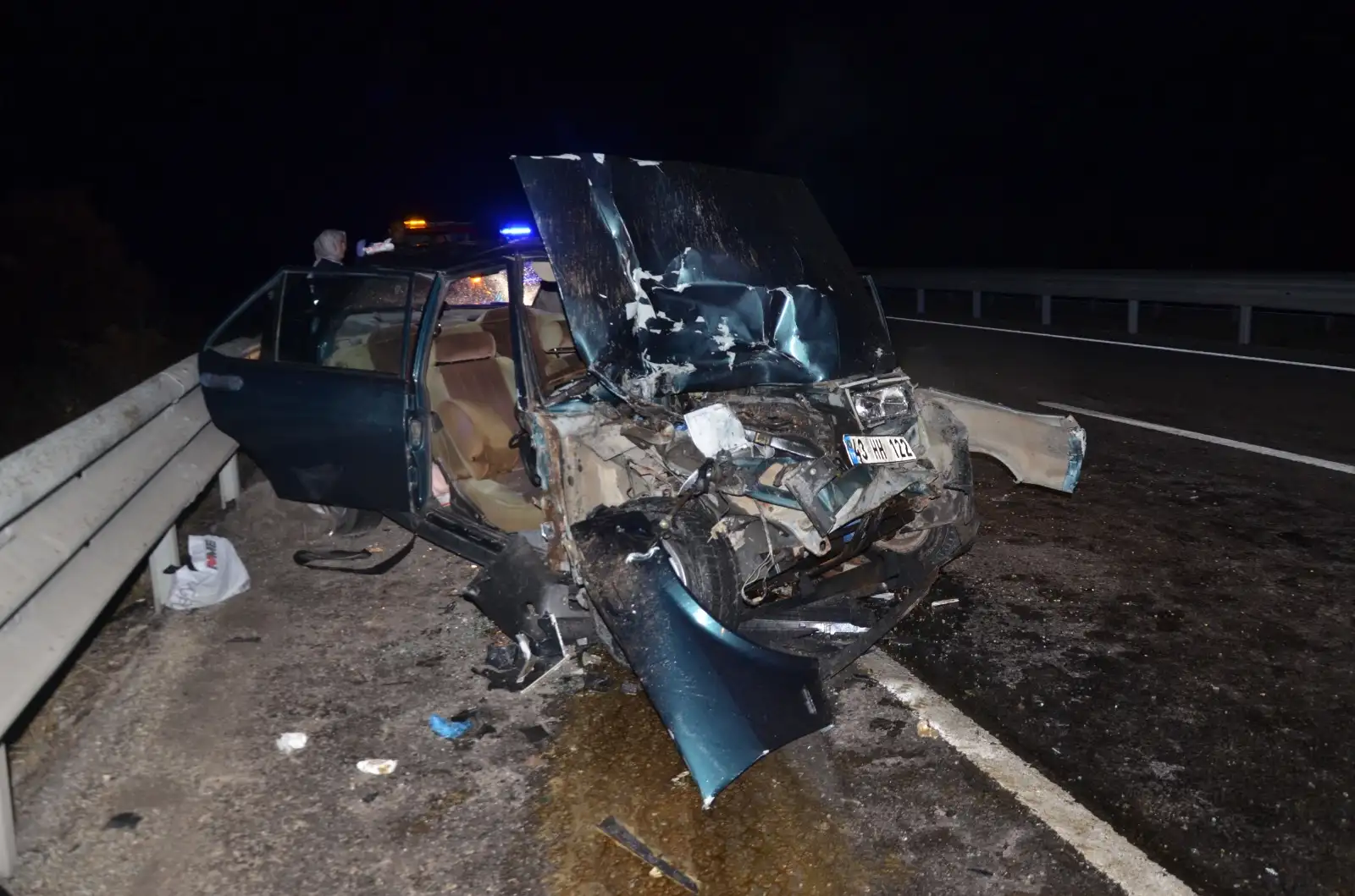 Kütahya'da Trafik Kazası, Ölü Ve Yaralılar Var2