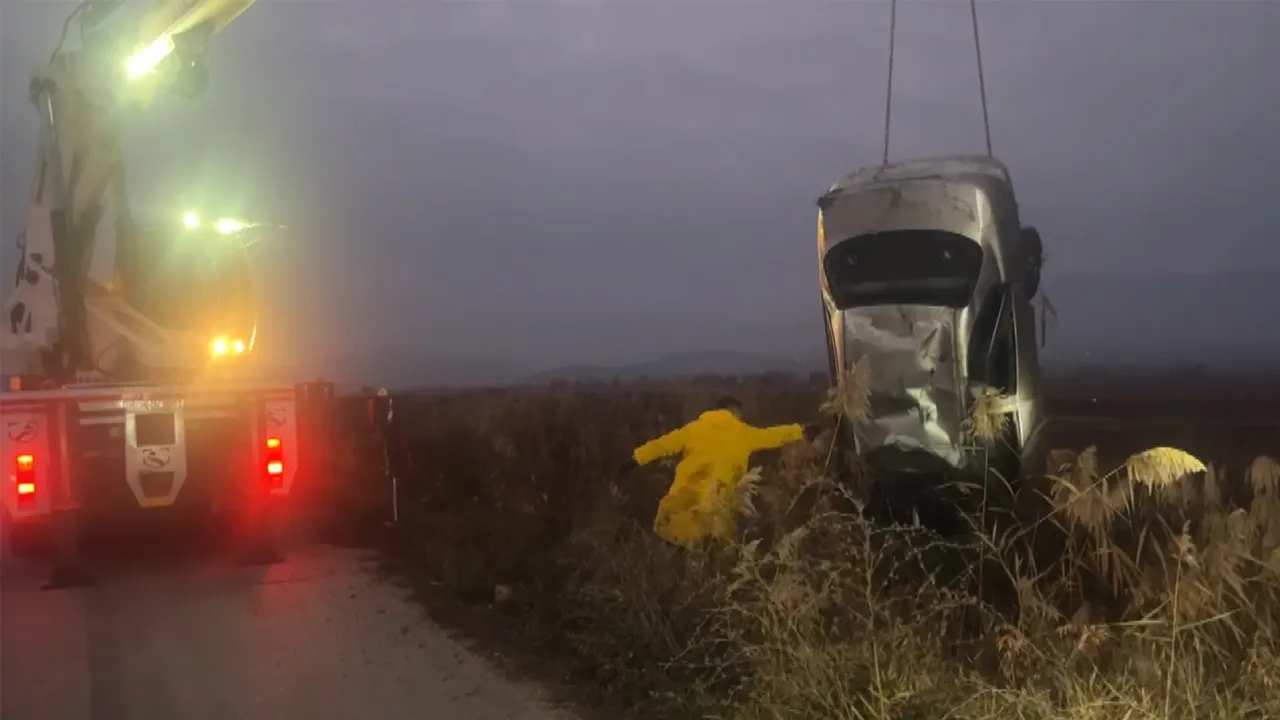 Tokat'ta Devrilen Otomobildeki Emekli Polis Öldü1
