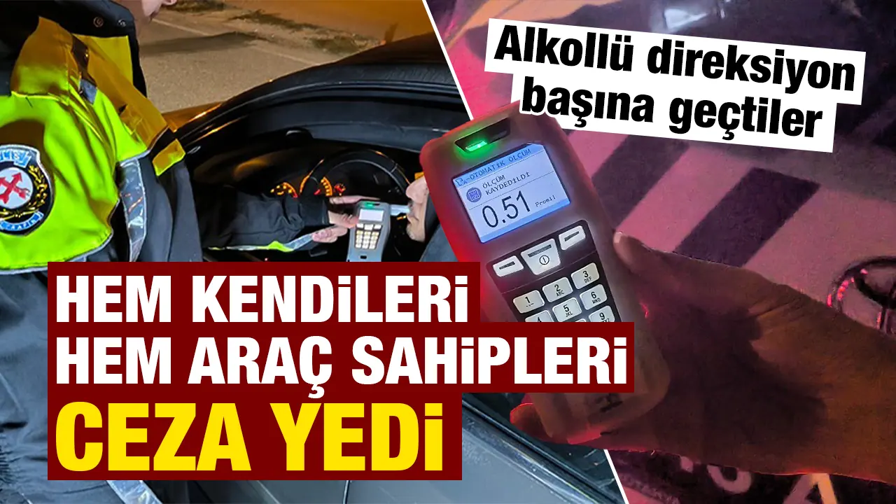 Kütahya’da Alkollü Sürücüler Denetime Takıldı 2