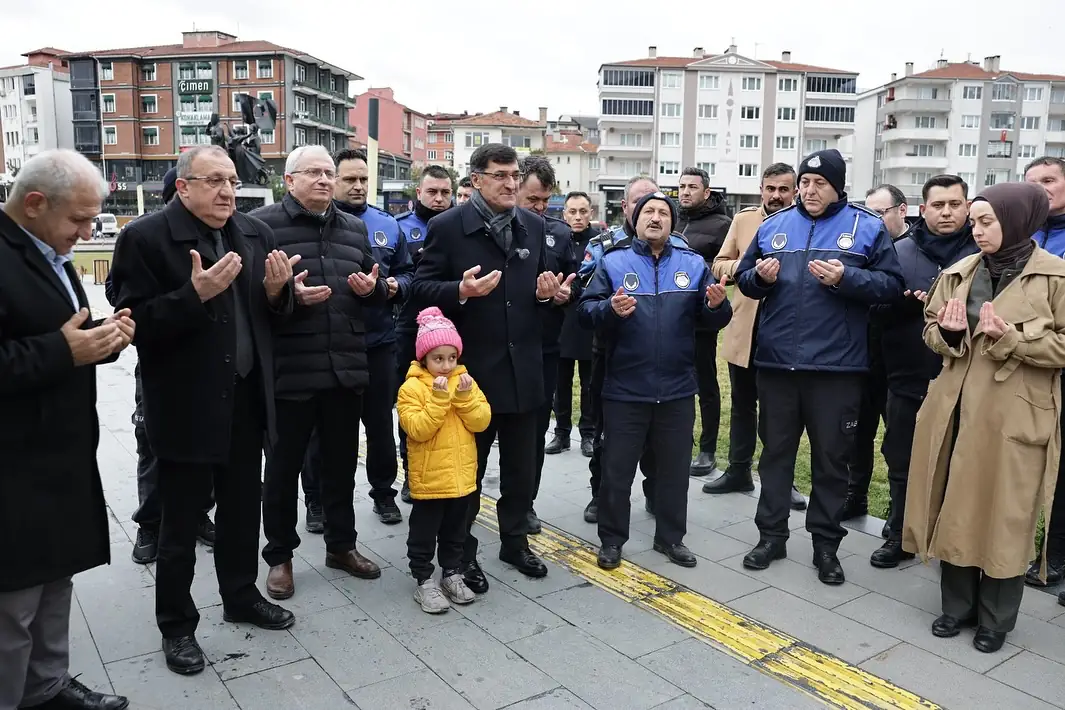 Kütahya’da Merhum Zabıta Memuru Unutulmadı