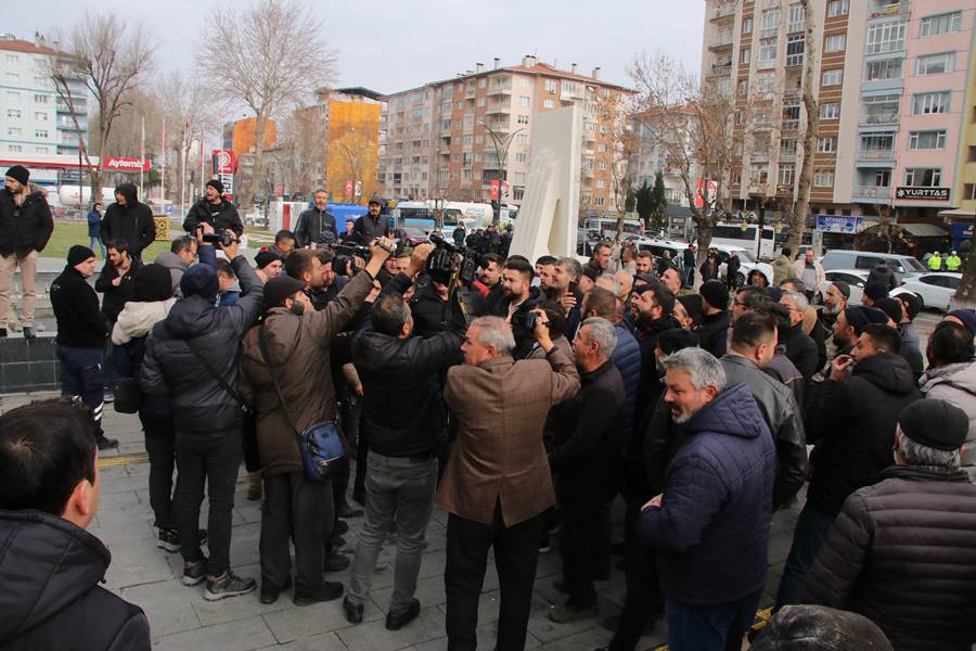 Kütahya’da Sanayi Esnafından ‘Küçük Sanayi Sitesi’ Eylemi  (3)