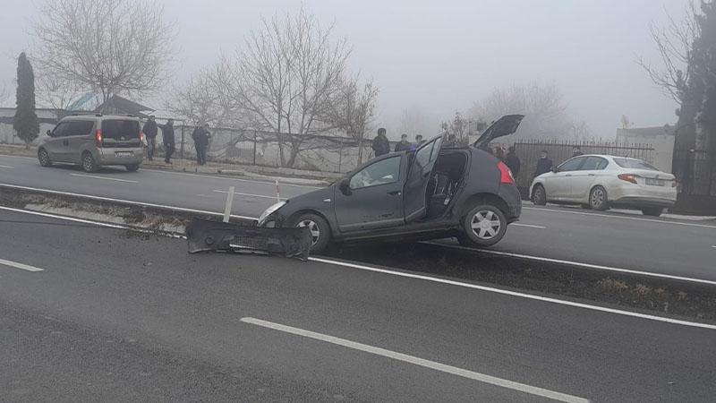 Kütahya'da Sis Ve Buzlanma Kazaya Neden Oldu (2)