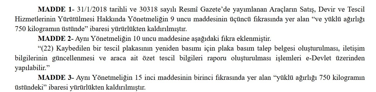 Plaka Işlemlerinde E Devlet Dönemi Başladı (3)