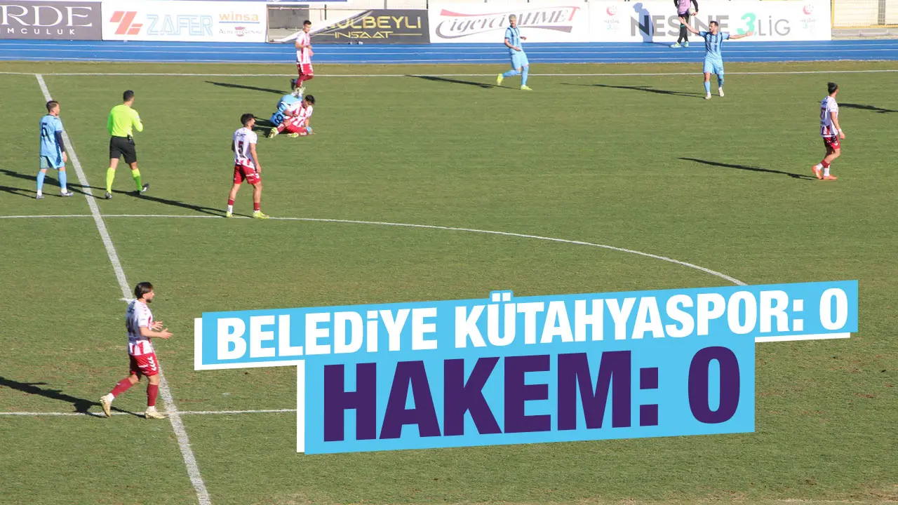 Belediye Kütahyaspor Seyircisiz Maçtan 1 Puanla Ayrıldı 1