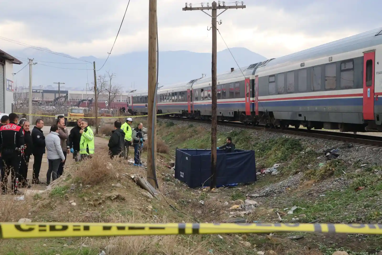 Denizli'de Tren Kazasında Bir Kişi Hayatını Kaybetti1