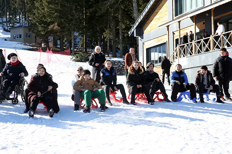 Ilgaz’ın Yüce Zirvesinde Özel Bireylere Renkli Bir Etkinlik