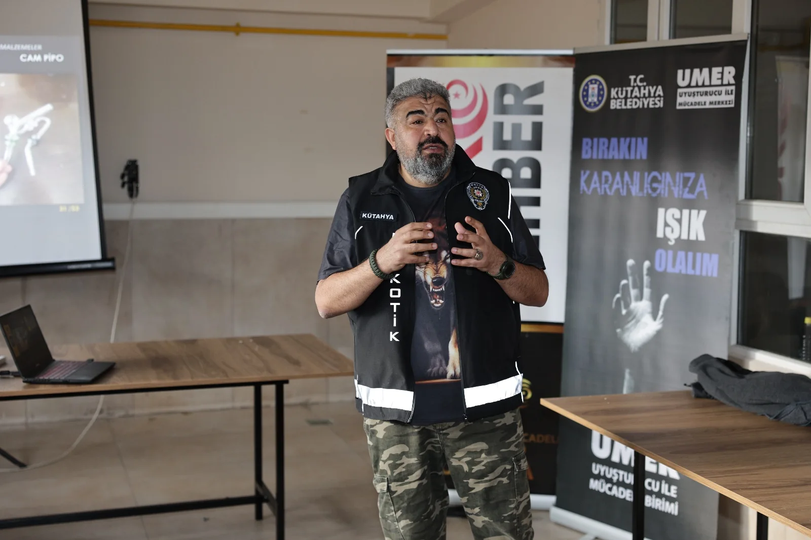 Kütahya Belediyesi Saha Personeline Bağımlılık Eğitimi