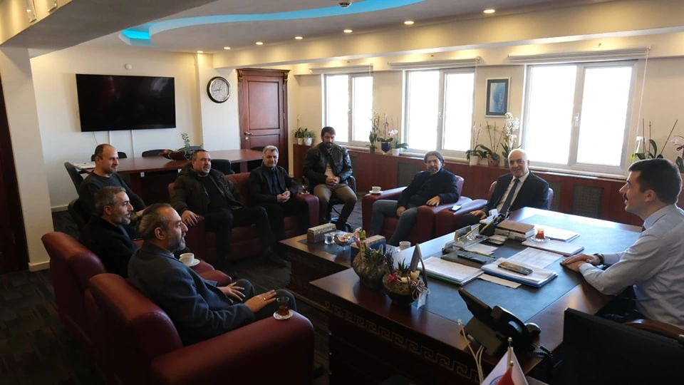 Kütahya Gazeteciler Birliği Rektör Tekinle Buluştu1