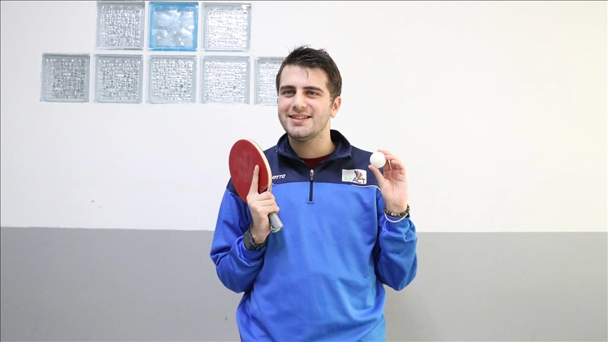 Otizmli Zeki Yusuf, Masa Tenisiyle Milli Takıma Adım Atıyor1