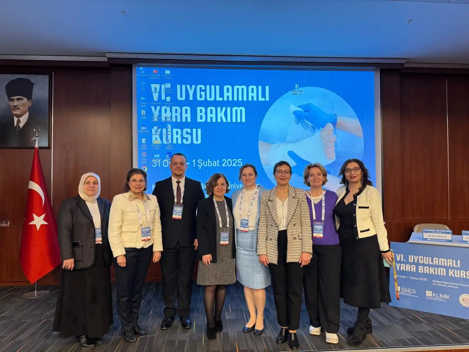 Kütahya’da Hekim Ve Hemşirelere Uygulamalı Yara Bakımı Anlatıldı 1