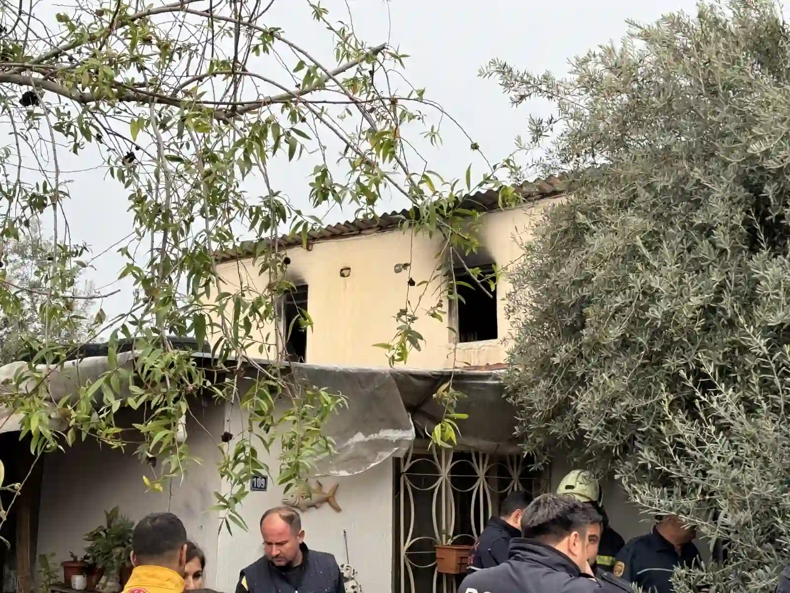 Muğla'da Evdeki Yangında Bir Kişi Hayatını Kaybetti (2)