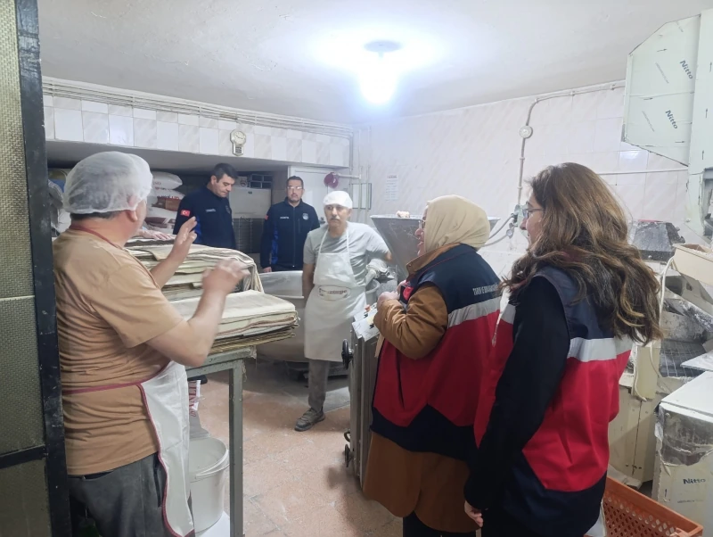 Kütahya Gediz’de Fırınlar Denetleniyor 1