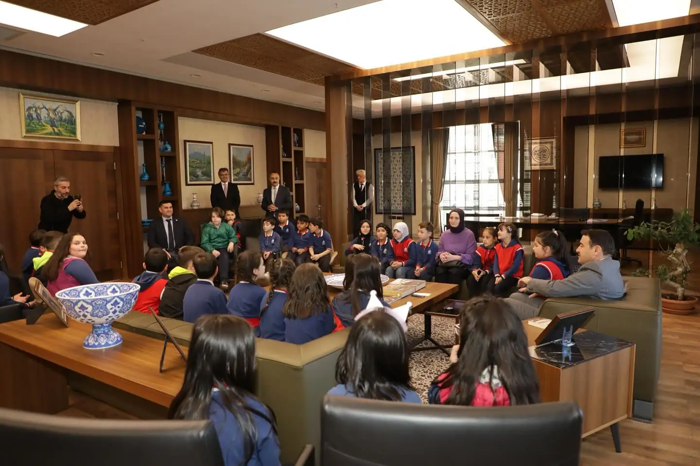 Kütahya’da Küçük Başkan, ‘Vali Ile Buluşturma’ Sözünü Tuttu 1