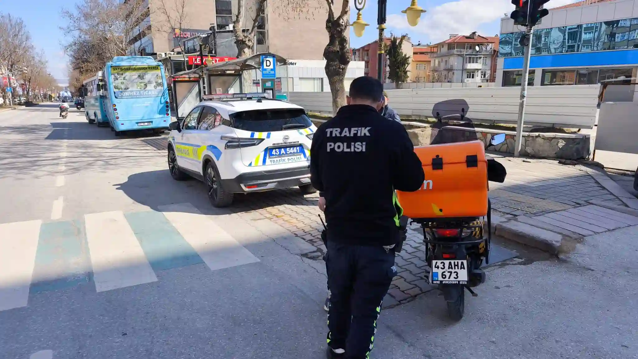 Kütahya’da Motosikletli Denetimleri Sürüyor 1